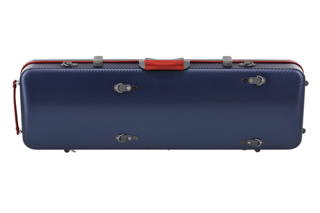 PURE GEWA Geigen case Polycarbonat FUN - 4/4 - 1/2 (Blau / Black)