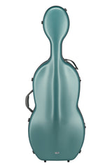 PURE GEWA Cello case Polycarbonate FUN – 4/4 (Green / Black)