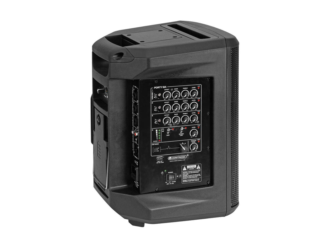 OMNITRONIC PORTY-8A Funk-PA-System