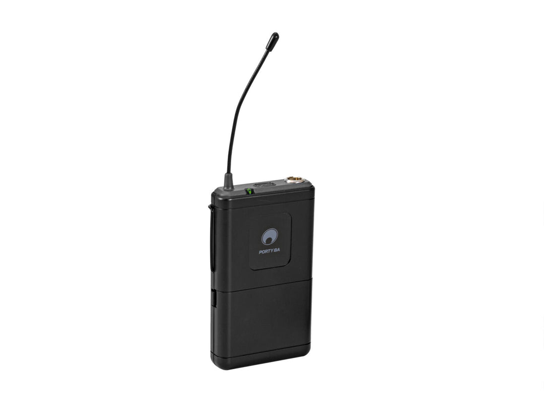 OMNITRONIC PORTY-8A Bodypack + Headset-Mikrofon 863.1MHz