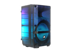OMNITRONIC MSE-8+ Batterie-Party-Lautsprecher mit LED-Effekten