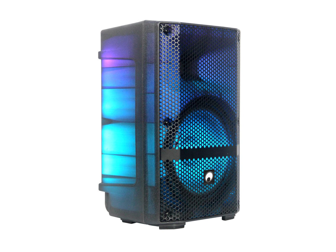 OMNITRONIC MSE-8+ Batterie-Party-Lautsprecher mit LED-Effekten