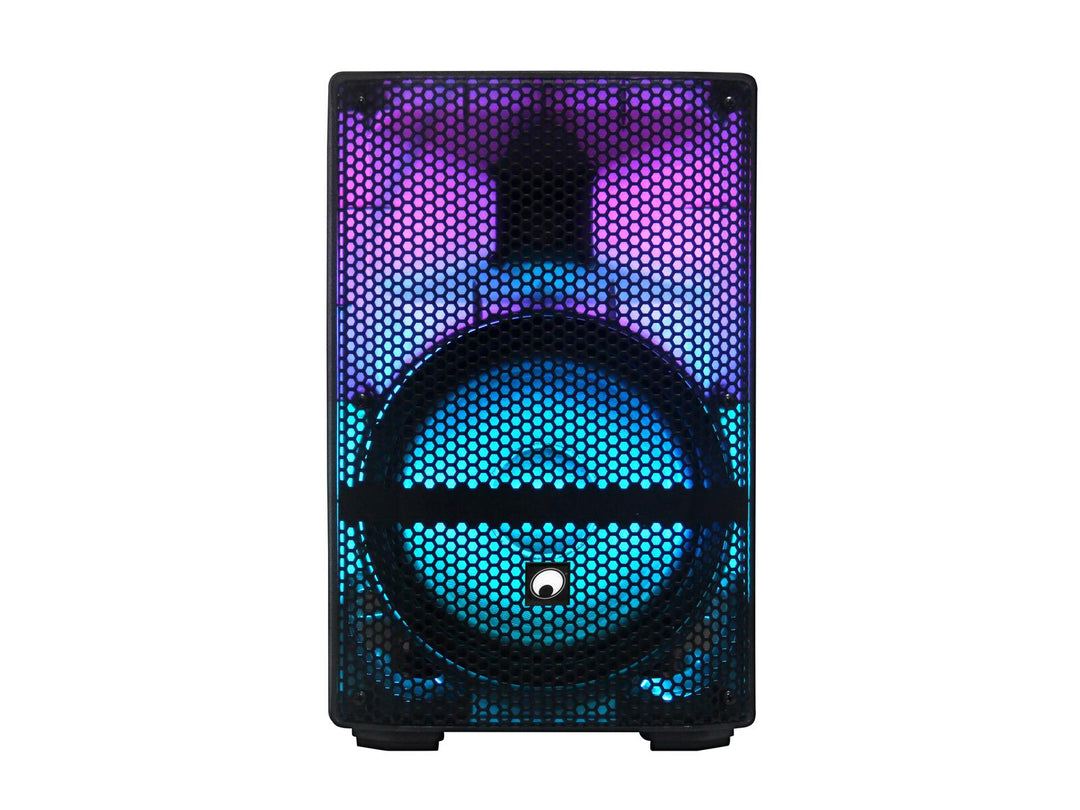 OMNITRONIC MSE-8+ Batterie-Party-Lautsprecher mit LED-Effekten
