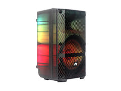 OMNITRONIC MSE-8+ Batterie-Party-Lautsprecher mit LED-Effekten