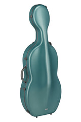 PURE GEWA Cello case Polycarbonate FUN – 4/4 (Green / Black)