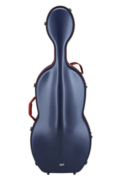 PURE GEWA Cello case Polycarbonate FUN – 4/4 (Blue / Black)