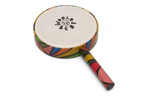 Latin Perkussion Lollypop Drum Vorgezogen - LP7018 (small 6")