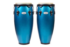 Toca Conga Synergy Wood Conga Set - matt ocean blue (2300OB)