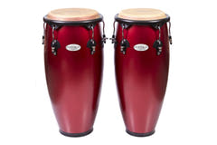 Toca Conga Synergy Wood Conga Set - matt racing red (2300RRD)
