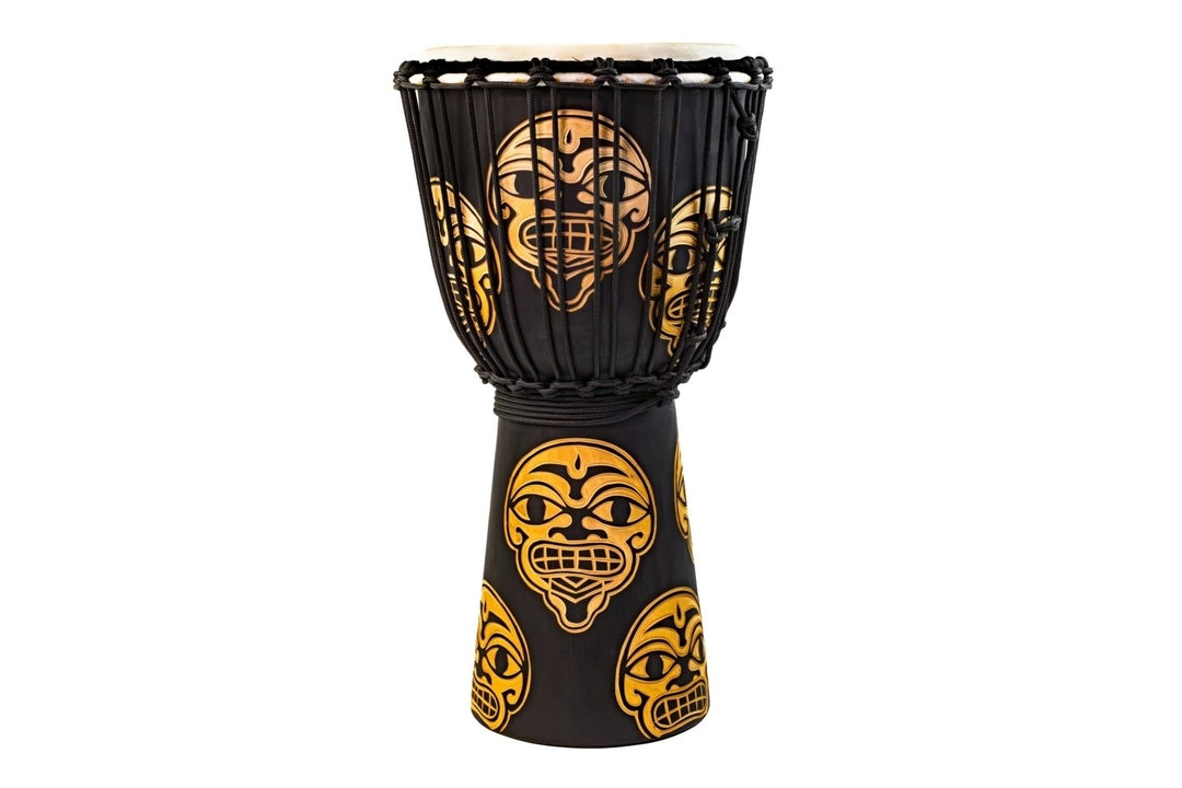 Toca Djembe Street Series Carved Watcher - 12" (TSSDJ-LTW)