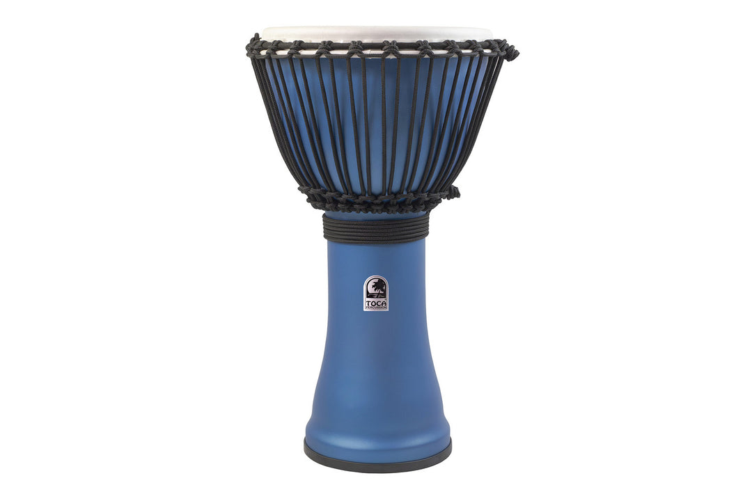 Toca Djembe Freestyle Rope Tuned - matte ocean blue (SFDJ-10OB)
