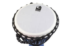 Toca Djembe Freestyle Rope Tuned - matte ocean blue (SFDJ-10OB)
