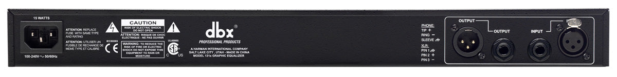 dbx 131s 31 Band grafischer Equalizer