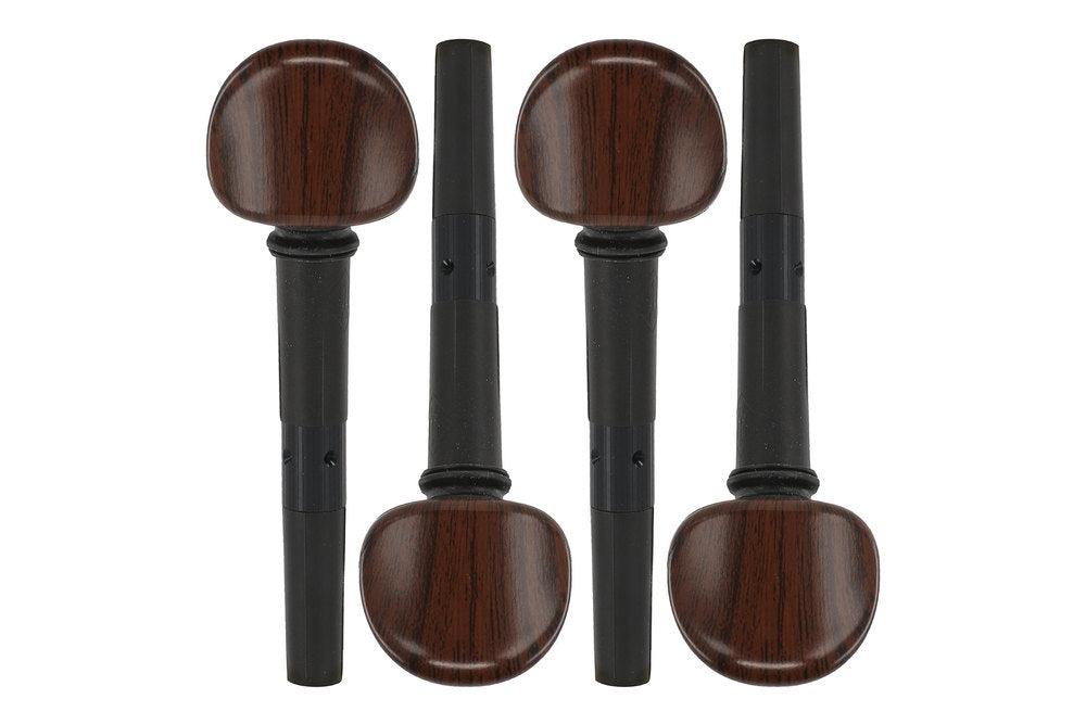 Wittner Finetune-Peg Cello 1/2-1/4, Ø 10,8 mm, 4 Stk., Palisanderfarbe