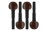 Wittner Finetune-Peg Cello 1/2-1/4, Ø 12,0 mm, 4 Stück, Palisanderfarbe