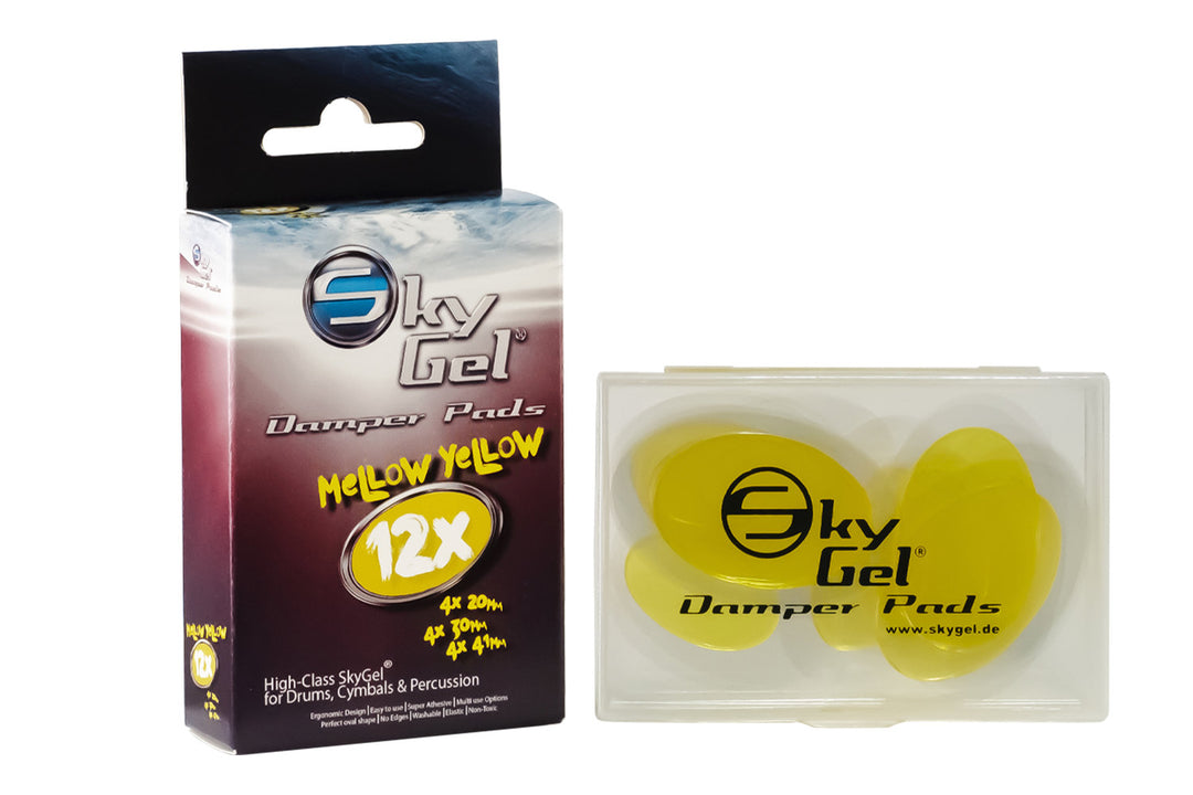 SKY Music Dämpfer Pads SkyGel - Gloss White (SG12GW)