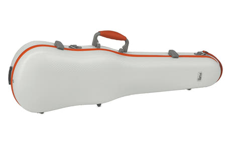 PURE GEWA Formgeformte Geigen cases Polycarbonat FUN - 4/4 - 1/2 (White / Blacj)
