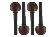 Wittner Finetune-Peg Geige 1/2-1/4, Ø 7,2 mm, 4 Stück, Palisanderfarbe