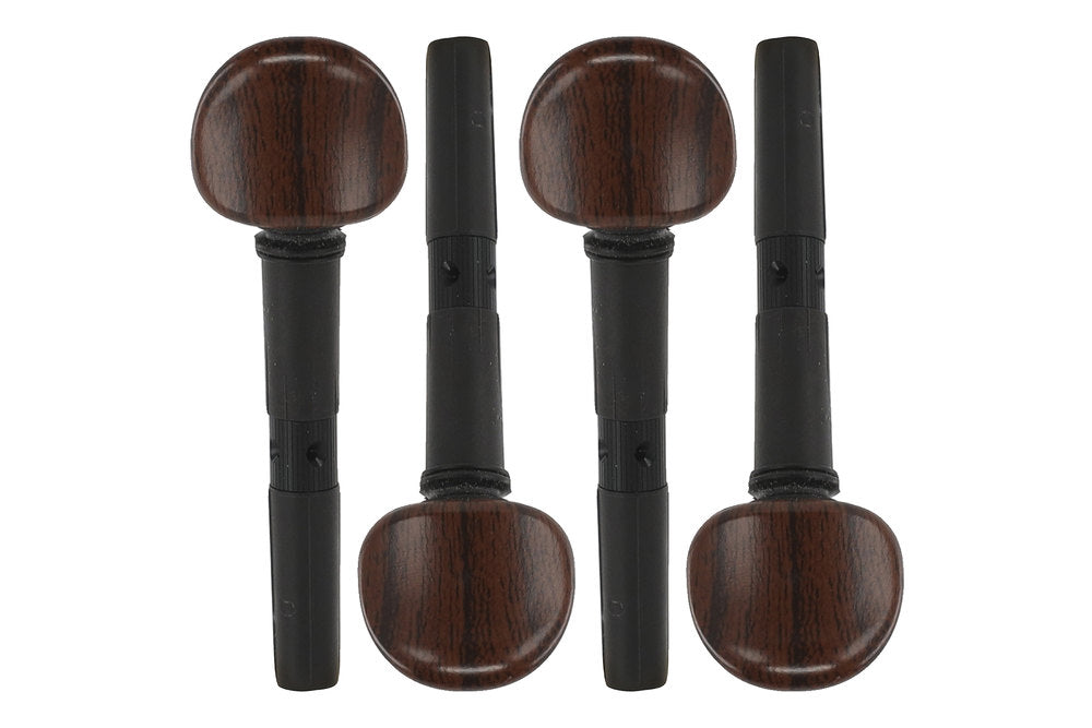 Wittner Finetune-Peg Geige 1/2-1/4, Ø 7,2 mm, 4 Stück, Palisanderfarbe