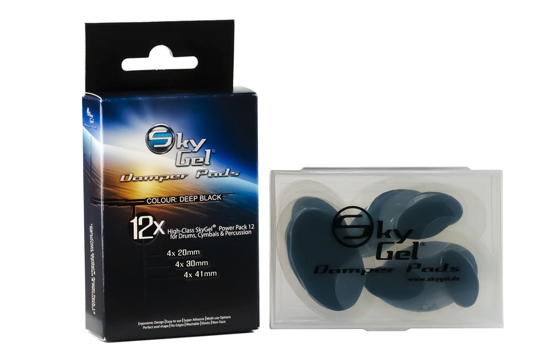 SKY Music Dämpfer Pads SkyGel - Deep Black (SG12DBK)