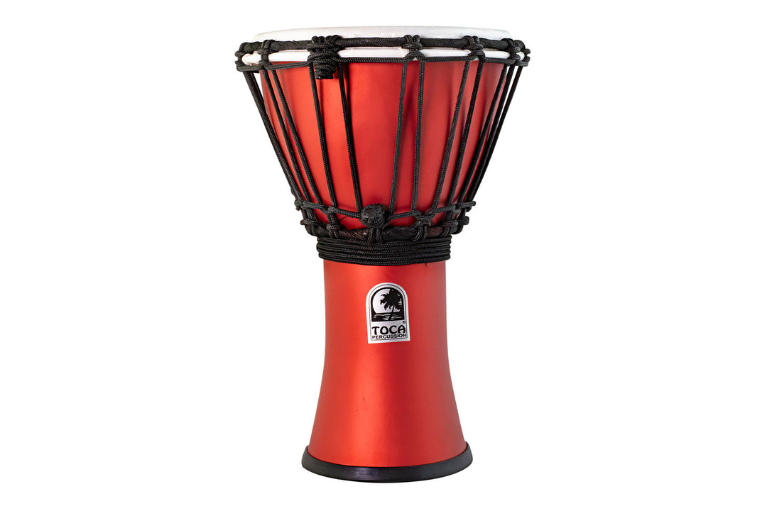 Toca Djembe Freestyle Colorsound Matt - TFCDJ-7MTRR (Racing Red)