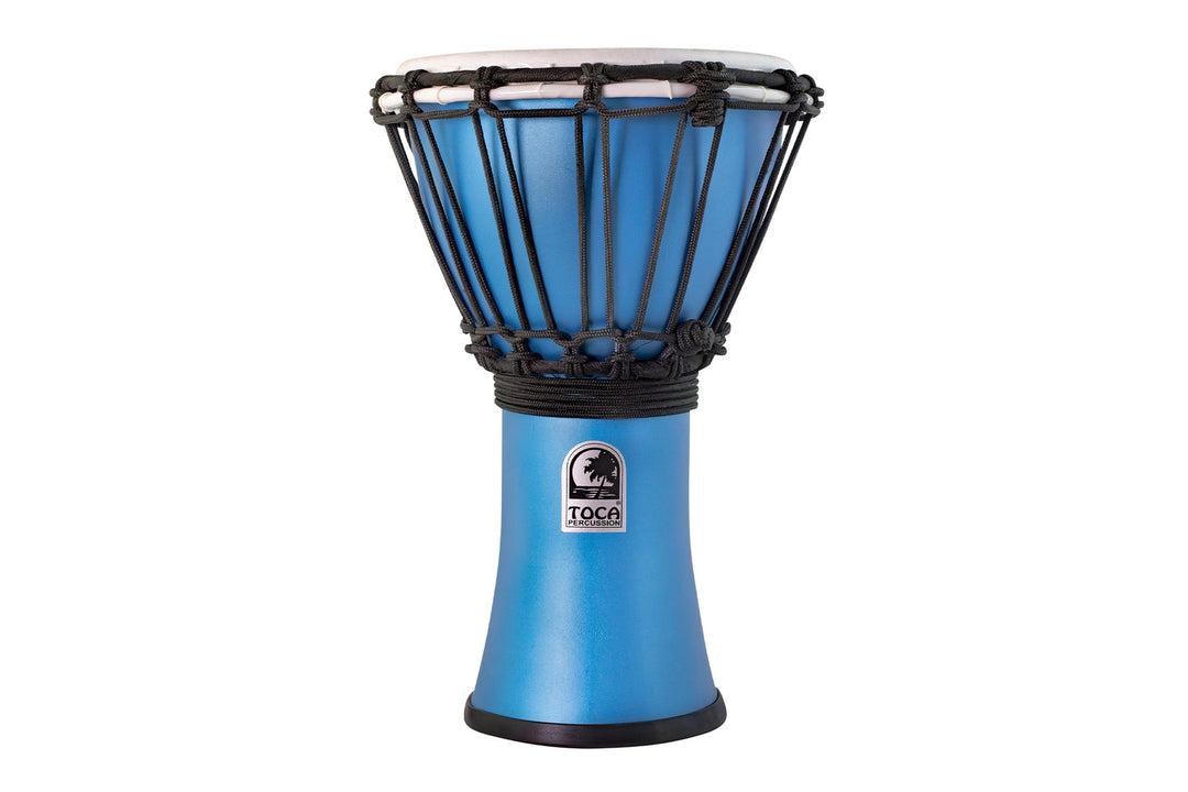 Toca Djembe Freestyle Colorsound Matte - TFCDJ-7MTOB (Ocean Blue)