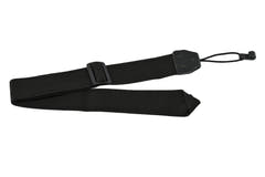 Fire & Stone Schalllochriemen für klassische gitarren, schwarzes Nylon, 50 mm