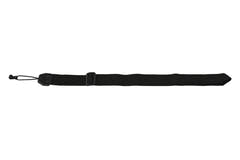 Fire & Stone Schalllochriemen für klassische gitarren, schwarzes Nylon, 50 mm