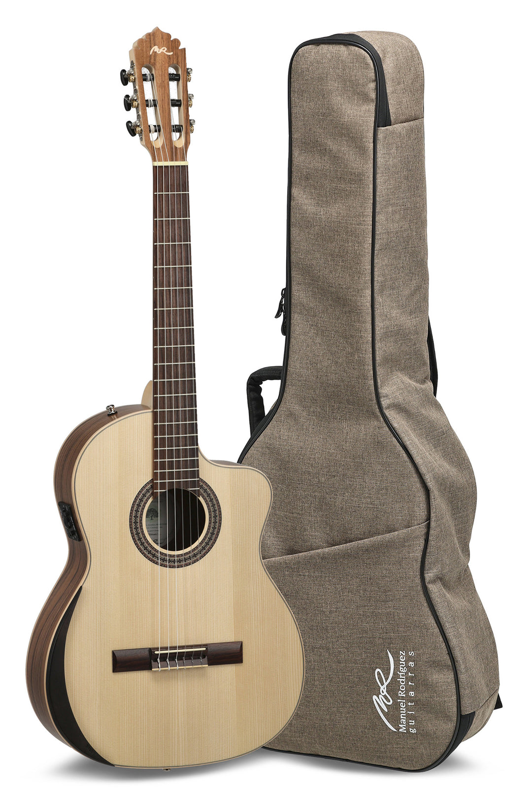 Manuel Rodriguez ECOLOGÍA Serie Samba Elektro-Akustik - E-Akustik Samba Profundo (Cutaway, Halsstab)