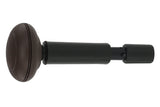 Wittner Finetune-Peg für Kontrabass, medium, 58 mm, 1 Stück, schwarz/braun