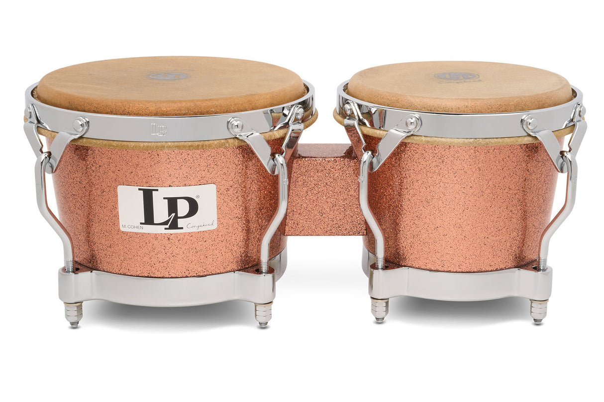 Latin Percussion Bongo Martin Cohen Ltd. - Champagne Sparkle (LP200F-MC)