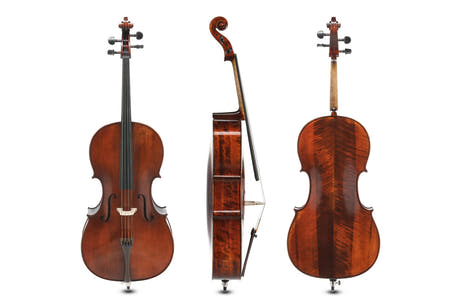 GEWA Georg Walther Konzertcello 4/4, Pappel, eingerichtet