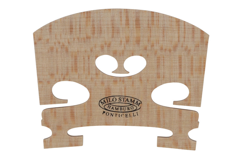Milo Stamm Standard Bratschensteg Modell E, niedriges Herz, 48 mm