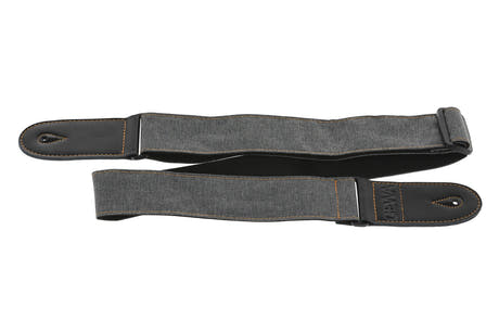 GEWA New Colours gitarrenriemen, steel grey, Textil, 60 mm