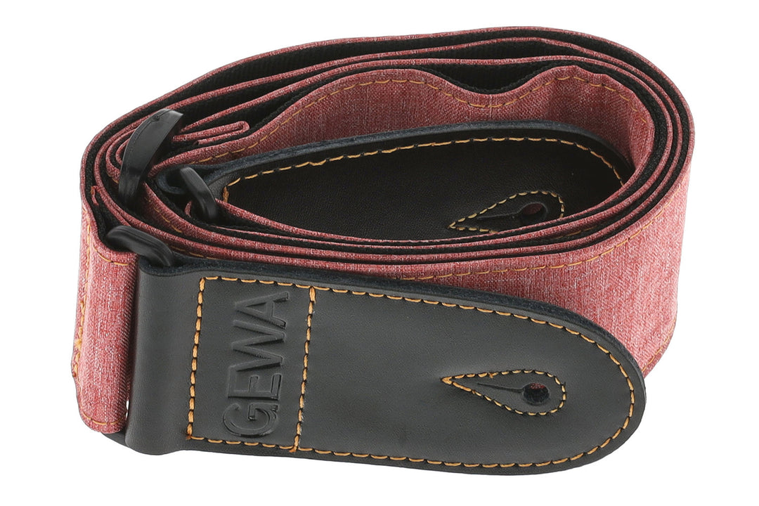 GEWA Gitarrengurte New Colours - Rotbeere (60 mm)