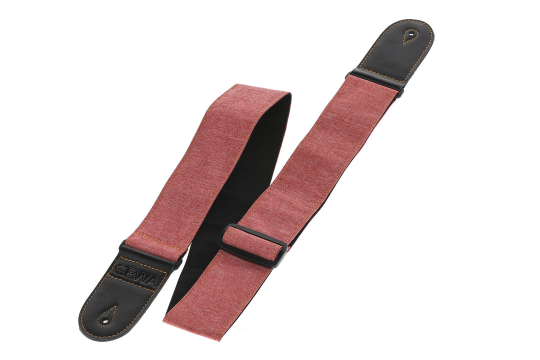 GEWA Gitarrengurte New Colours - Rotbeere (60 mm)