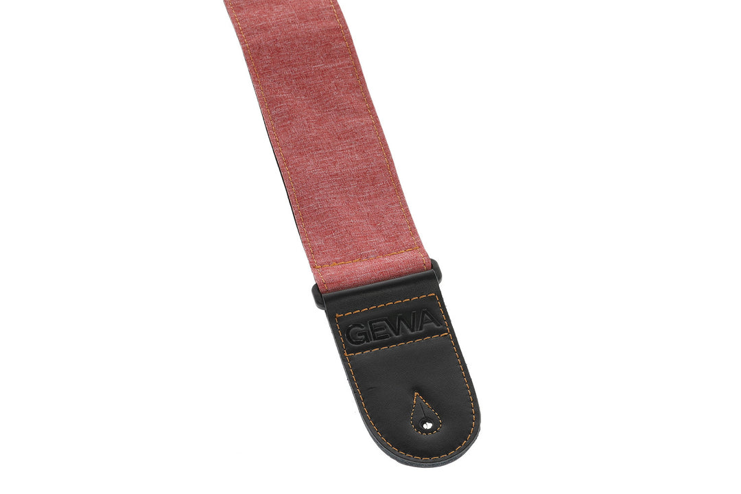 GEWA Gitarrengurte New Colours - Rotbeere (60 mm)