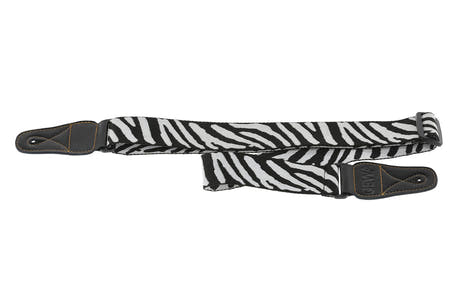 GEWA Animal Edition Gitarrengurt, Zebra, Nylon, 50 mm
