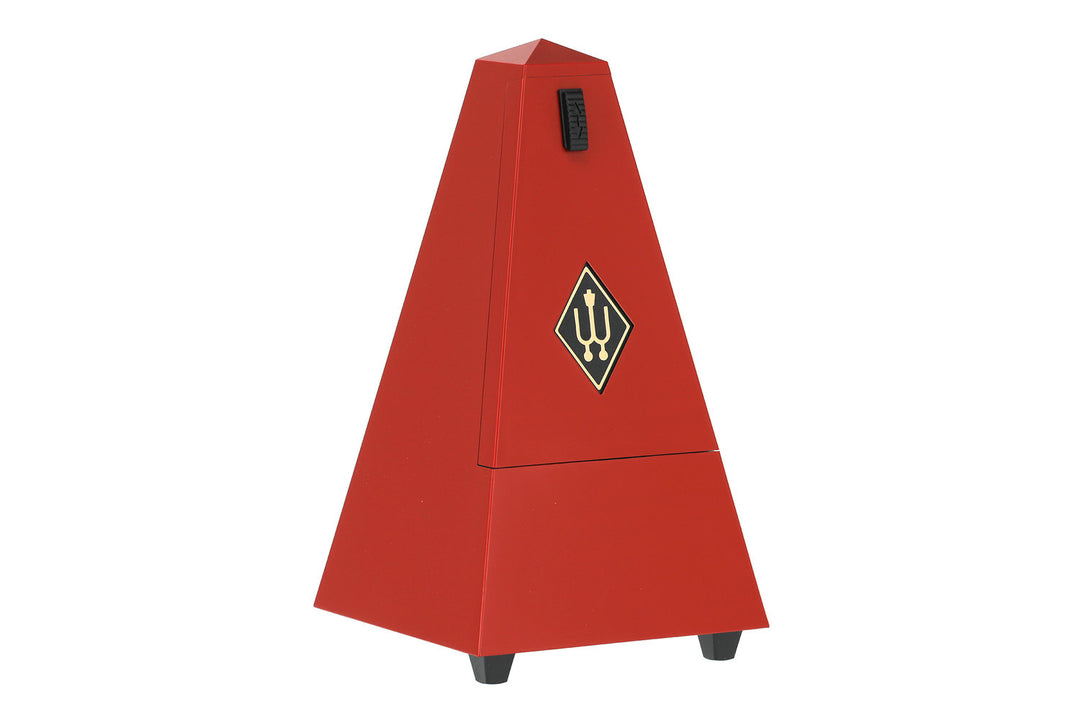 Wittner Metronom Pyramidenform - Dunkelrot matt 845201