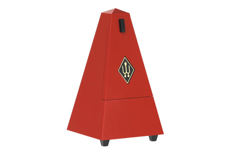 Wittner Metronom Pyramidenform - Dunkelrot matt 845201