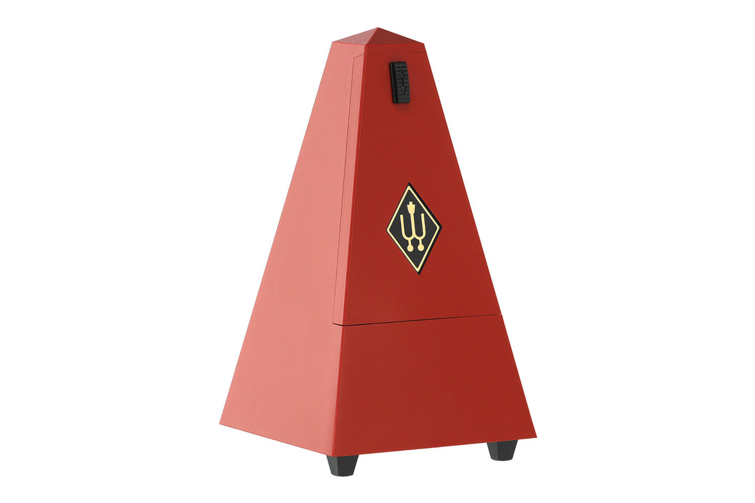 Wittner Metronom Pyramidenform - Dunkelrot matt 855201
