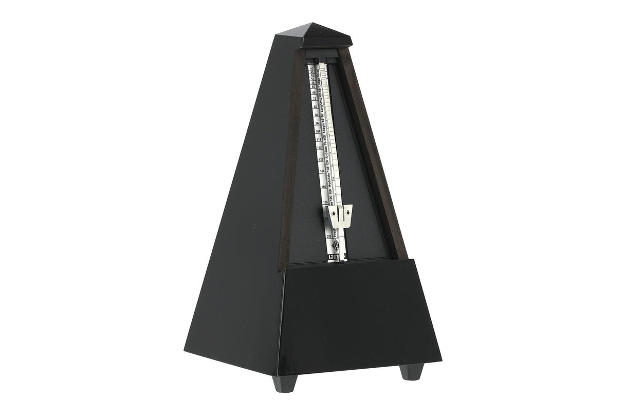 Wittner Metronome Pyramid shape - Black high gloss 806
