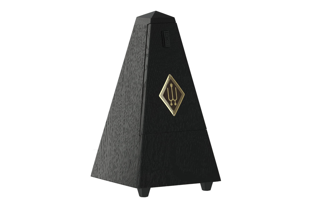 Wittner Metronom Pyramidenform - Eiche schwarz matt 809