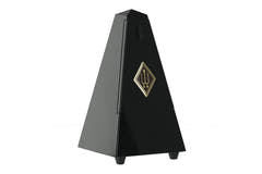 Wittner Metronom Pyramidenform - Black. Hochglanz 816