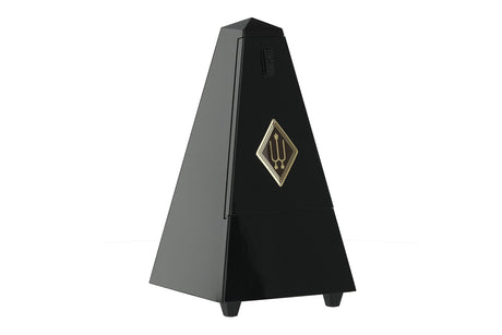 Wittner Metronom Pyramidenform - Black. Hochglanz 816