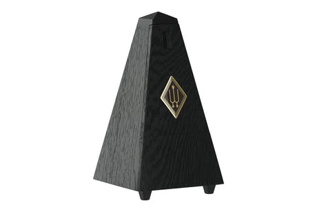 Wittner Metronom Pyramidenform - Eiche Black. matt 819