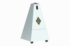 Wittner Metronom Pyramidenform - Silber matt glänzend 845202