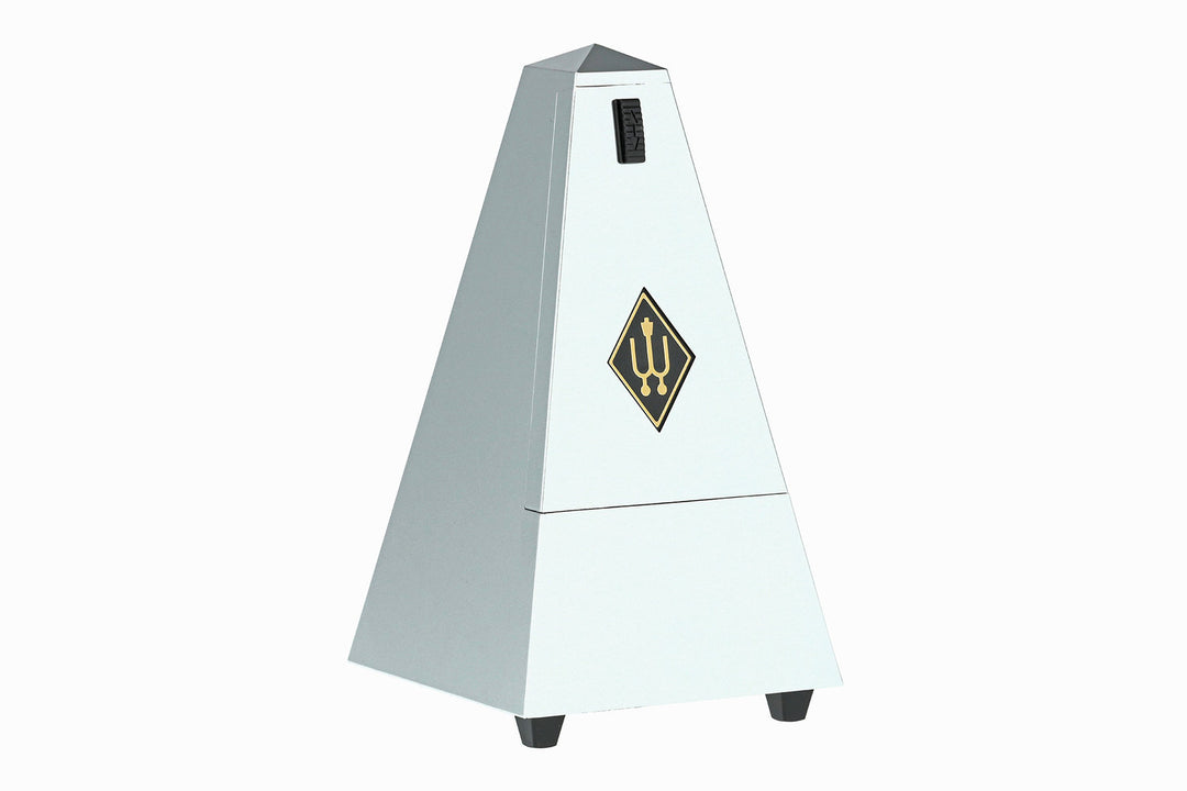Wittner Metronom Pyramidenform - Silber matt glänzend 845202