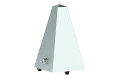 Wittner Metronom Pyramidenform - Silber matt glänzend 845202