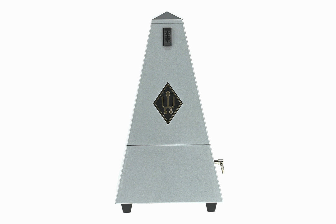 Wittner Metronom Pyramidenform - Silber matt glänzend 845202